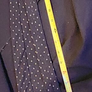 Stafford Black With Gold Polka Dot Tie